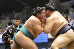 決勝は、稀勢の里対嘉風。