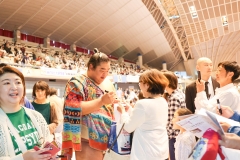 相撲ファンとのふれあい