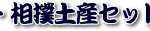 チケット・飲食・相撲土産セット内容（消費税込）