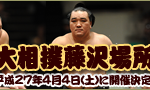 大相撲藤沢場所　平成27年4月4日(土）開催決定